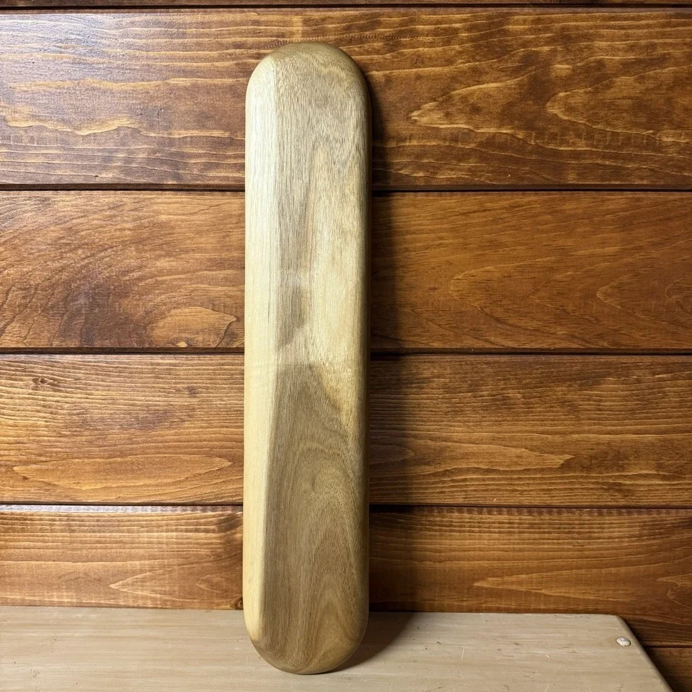 Large Acacia Wood Serving Tray - 23.5